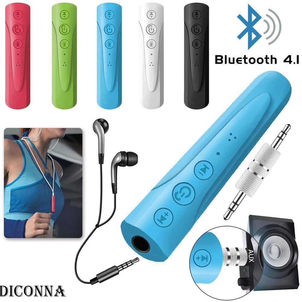 Mini Wireless Bluetooth 4.1 Car Kits Hands free 3.5mm AUX Audio
