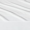 thumbnail image 4 of 4 Piece Cotton Jersey Bed Sheet Set Soft Comfortable Flat Fitted Sheets Pillowcase Queen White Solid, 4 of 5