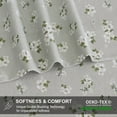 thumbnail image 2 of RUVANTI Flannel Sheets Twin XL Size 4 Pcs - 100% Cotton Double Brushed Bed Sheets, Deep Pockets 16 Inches, All Seasons Breathable, Extra Soft & Comfy Twin XL Sheet Sets, Weeping Willow, 2 of 5