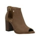 thumbnail image 1 of Zapatillas Mujer Abierta Milagros Casuales Modernas cafe 22.5 MILAGROS 12137, 1 of 4