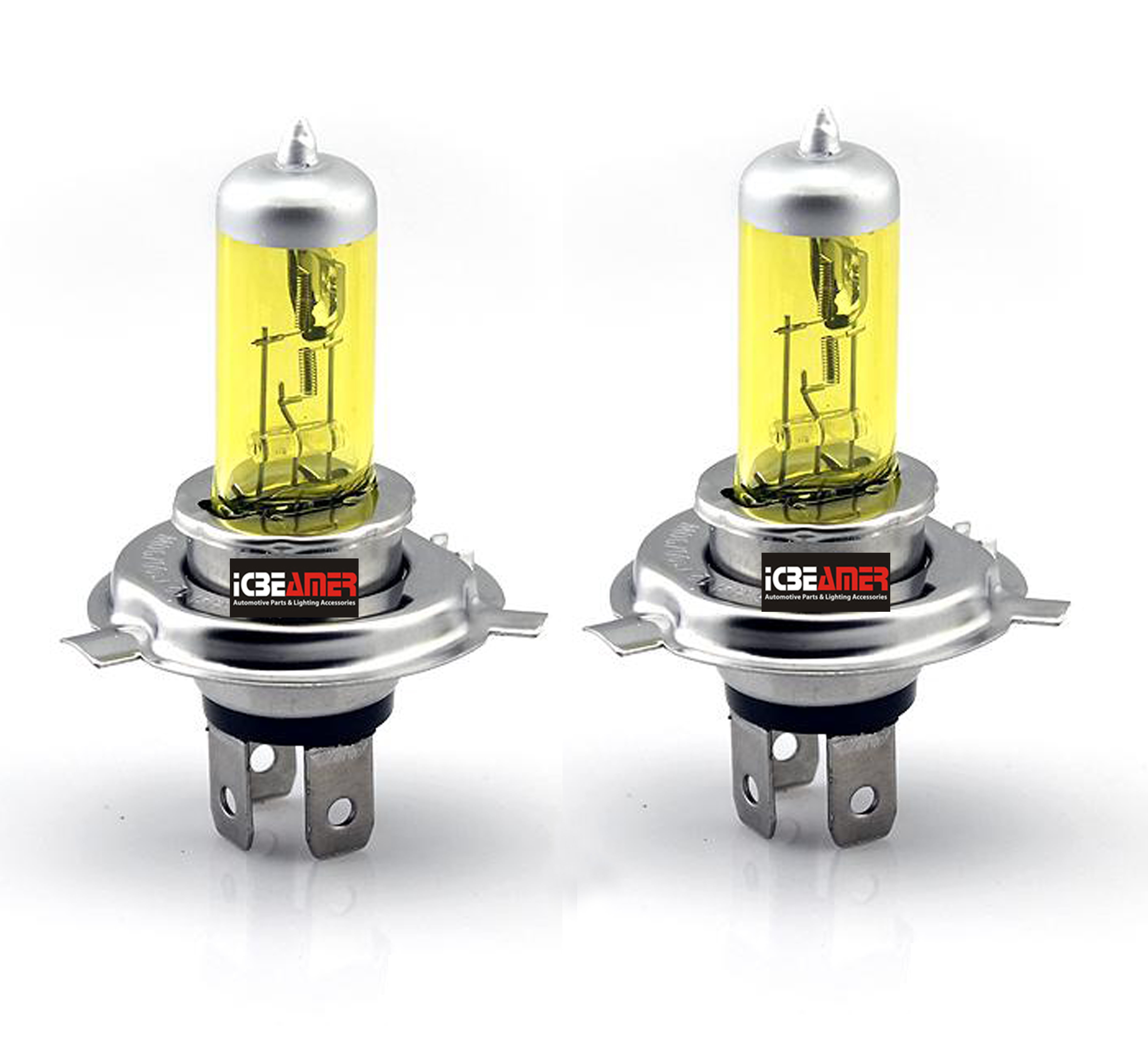 Details about   1pc H4 9003 HB2 12V 60/55W Halogen Headlight Light Bulbs 5000K White Motorcycle