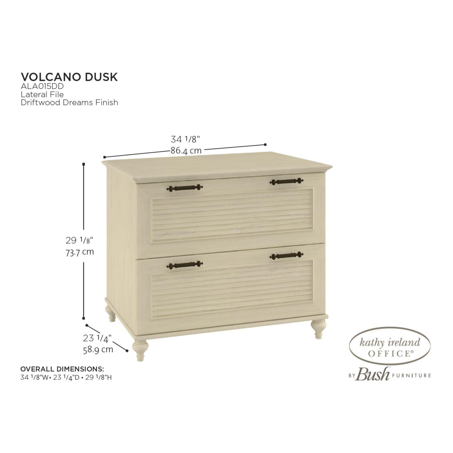 Kathy Ireland Office By Bush Furniture Volcano Dusk Aloha Lateral Kathy Ireland Office By Bush Furniture Volcano Dusk Aloha Lateral File Cabinet Driftwood Dreams Com