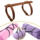 thumbnail image 4 of Correa para esterilla de picnic, correa para manta, ligera y portátil, ajustable para marrón claro, 4 of 8