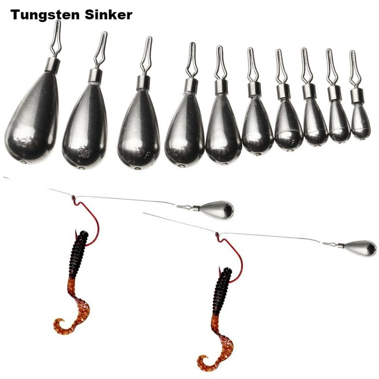 Quick Release Casting Tear Drop Shot Weights Additional Weight Hot