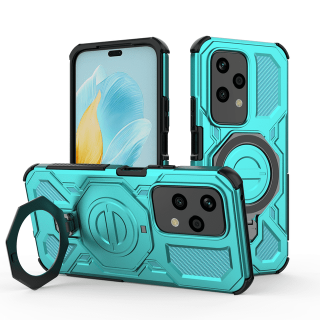 Funda GANGXUN para Honor 200 Lite 5G , magnética, ligera, soporte 360°, antigolpes