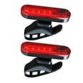 thumbnail image 3 of Advancent NUEVA bicicleta luz trasera ciclismo impermeable USB recargable LED lámpara bicicleta 4 Ciclismo No.01, 3 of 6