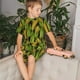 thumbnail image 4 of Fotbe Corn 2 Pijama Estampada de 2 Piezas para Niños – Ropa de Dormir de Manga Corta Cómoda para Niños y Niñas, Camiseta y Shorts de Algodón-Small, 4 of 6