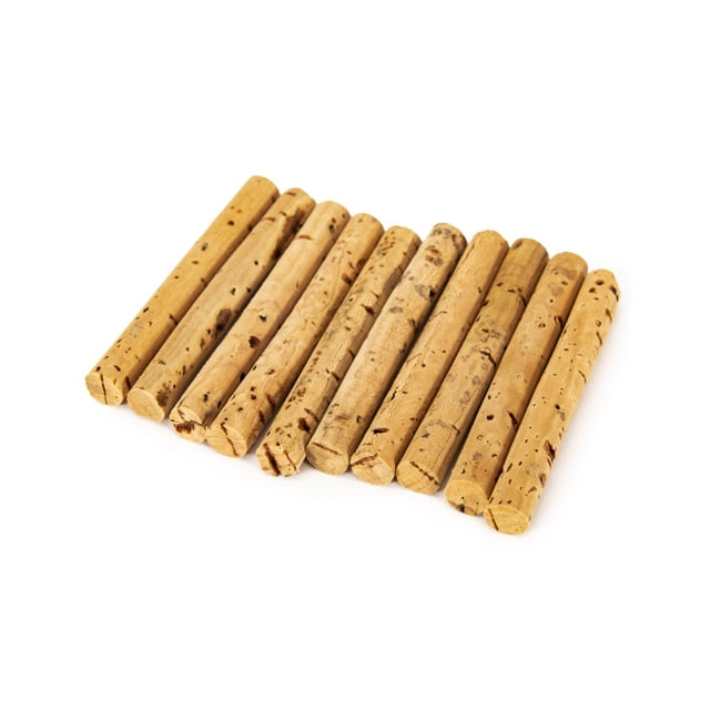 Yuarrent 10 Uds. Palo de cebo de pesca de carpa mejor flotabilidad ligero palos de madera de corcho para aparejos de pesca carpas cebos de pesca Pescar 8mm
