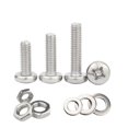 thumbnail image 4 of Scienceny 540 unids/set reemplazo de tuerca de acero inoxidable cabeza redonda suave resistente estante de accesorios de tornillo de vehículo Vehículos, repuestos y accesorios Mis, 4 of 6