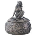 thumbnail image 2 of ytc antique bronze mermaid adella embellished trinket and jewelry box, 2 of 2