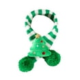 thumbnail image 1 of Foulard Rayée en Laine Tricotée pour Chien Chat Ajustable Fête, 1 of 4