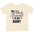 thumbnail image 3 of Inktastic My Best Friend is My Aunt with Hearts Boys or Girls Baby T-Shirt, 3 of 5