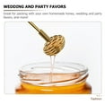 thumbnail image 5 of 5 Pcs Honey Stirrer Coffee Whisk Honeycomb Household Stick Stainless Cocktail Dipper Syrups, 5 of 6