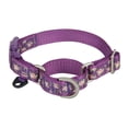 thumbnail image 4 of Collar para perro Petiry Martingale con estampado floral morado S, 4 of 6
