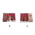 thumbnail image 2 of destyer Grille Noël Sets de Table Wapiti Set de Table Couverts Boisson Coaster Lin Nappe de Protection Table Tapis Cuisine Navidad Brun, 2 of 8