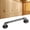 Retro Silver, variant on YAHHU Gate Pull Handle Zinc Alloy Retro Round Base Cabinet Wardrobe Closet Door Drawer Pulls, 5.04 in / 12.8 cm, Retro Silver