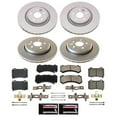 thumbnail image 2 of PowerStop Front and Rear Geomet Coated Brake Rotor and Pad Kit Fits: DODGE JEEP Select Models CRK8903, 2 of 3