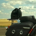 thumbnail image 3 of Mobutofu Motorcycle Rear Luggage Rack 1Set Iron Black Rectangular Shape for Secure Items 11.4x9x2.8in, 3 of 7