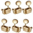 thumbnail image 2 of yingyy Guitar Tuning Peg Keys 6-strings Vintage Style Machine Head Tuner Knobs Stringed Instrument Repair Replacing Parts Gold 1Set, 2 of 6