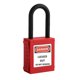 thumbnail image 2 of Candado de seguridad con bloqueo y etiquetado, candado de seguridad rojo denso Candado de seguridad rojo Candado de seguridad de los mejores materiales, 2 of 9