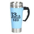 thumbnail image 2 of 500ml Automatique Électrique Café Lait Mélange Tasse Tasse de Lait Intelligent Auto-Agitant (Bleu), 2 of 6
