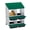 green double layer, variant on Chicken Nesting Box with Roll Away Egg Collection & Perch, Galvanized Steel Laying Nest Boxes for Hens, Ducks, Poultry and Chicken Coop