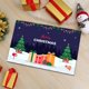 thumbnail image 5 of Decoraciones navideñas, adornos navideños, regalos navideños, tapete navideño, decoración navideña, recibidor, dormitorio, sala de estar, tapete antideslizante con bordes delicados, tapetes para habit, 5 of 6
