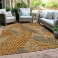 thumbnail image 6 of Addison Rugs Chantille Indoor/Outdoor Transitional Floral Paprika Washable Rectangle Rug, 3' x 5', 6 of 6