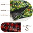 thumbnail image 6 of Entryway Rug 2'x3', Green Christmas Tree Small Rug for Kitchen Bathroom Door Mat Indoor Entrance, Xmas Tree Snowflake Winter Red Plaid Non-Slip Area Rugs Floor Mats Carpet Front Door Rugs, 6 of 8