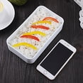 thumbnail image 2 of HINTRMENT 1Set Adult Japanese Style 2 Layers Bento Lunch .8x4.1x3.9in PP Material School Office Travel Use, 2 of 8