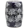 Safavieh MIDNIGHT FLOWER GARDEN STOOL