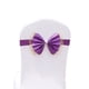 thumbnail image 2 of Funda de silla con lazo y respaldo de silla Decoración flores decorativas, 2 of 4
