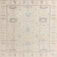 thumbnail image 1 of Ahgly Company Indoor Square Abstract Wheat Beige Oriental Area Rugs, 3' Square, 1 of 6