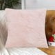 thumbnail image 5 of Funda de Almohada Navideña | Funda de Cojín de Poliéster para Sofá | Rosa 45 X 45 Cm | Decoración para El Hogar | Cremallera Invisible | Fácil de Limpiar | 1 Unidad, 5 of 6