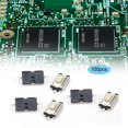 thumbnail image 1 of Momentary Tactile Button Switch,100PCs Momentary Tactile Button DIP Button Switch Switch Precision Engineered, 1 of 8