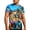 04-Sky Blue, variant on Oversize Short Sleeve 3D Graphic Printed T Shirts for Men Crew Neck Plus Size Casual Tops Mardi Gras Tshirts 05-Black S