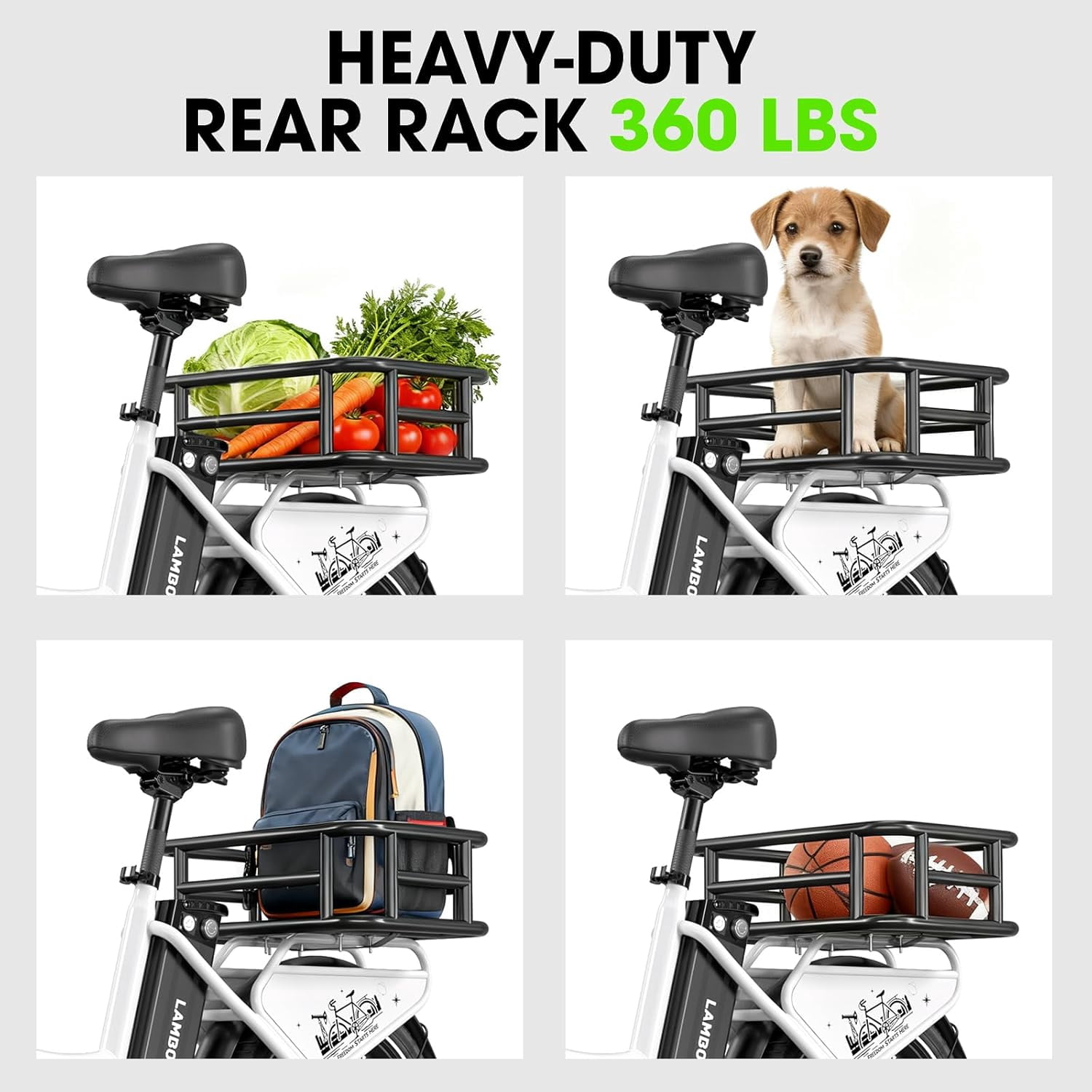 Electric Bike for Adults 1000W Peak Motor Ebike with 48V15Ah Removable Battery 20" x 3.0 Fat Tire Step-Thru 7-Speed Commuter Electric Bicycle Up to 24 MPH 70 Miles Range UL 2849 Certified