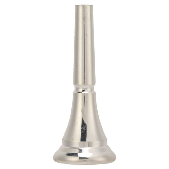 FYBTO Horn Mouthpiece Replacement Brass French Horn Mouth Wind Instrument Accessories Silver Color-090401