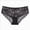 Black, variant on Underwear for Women Lace Cheeky Panties Soft Full Coverage lingerie Womens (Dark Blue,L)