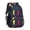 Bigfoot and Silhouette-1, variant on Bigfoot and Silhouette Brown Pattern Backpack for School, Cute School Bag with Adjustable Shoulder Straps and Padded Back, 16.9"x12.6"x5.9"