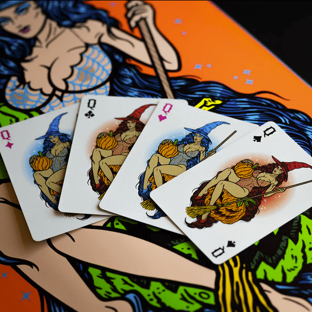 FULTONS WITCHING HOUR PLAYING CARDS by Fulton
