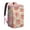 Pink-2, variant on Bright Lemon Print Insulated Backpack Cooler, Leakproof Lunch Bag for Tropical Getaways and Road Trips