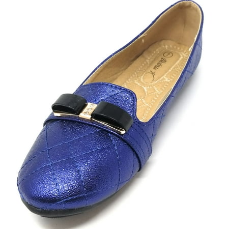 

Women s Sparkle-Studded Ballet Ballerina Flats Slip-on Loafers Flats w/ Buckle