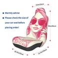 thumbnail image 2 of Lsque Ace Of Diamonds Lady Pattern Car Seat Covers for Front Seats , Waterproof Seat Covers for Cars, Sporty Front Seat Covers,Car Seat Cover Protector Front Seats, 2 of 5