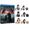 Batman V Superman: Dawn Of Justice (3D Blu-ray + Blu-ray + Digital HD) + TRIBE DC Marvel USB Bundle