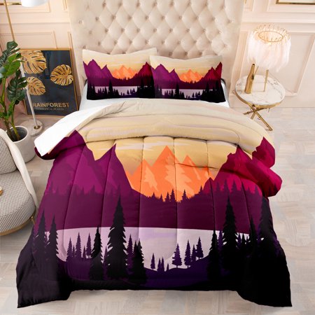 

Landscape 3d Digital Printing Bedding Feather Silk Cotton Is Ordered One By One