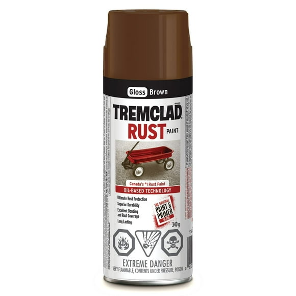 Peinture antirouille Tremclad en brun 340g