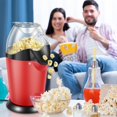 thumbnail image 4 of CHUANK Hot Air Popcorn 1200W Electric Popcorn Maker High Explosion Rate Popcorn Maker Machine Portable Air Popper Popcorn Maker Mini Popcorn Popper Machine with Measuring Cup for Home Mov, 4 of 10