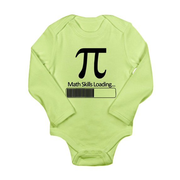 CafePress - Math Skills Loading Body Suit - Long Sleeve Infant Bodysuit