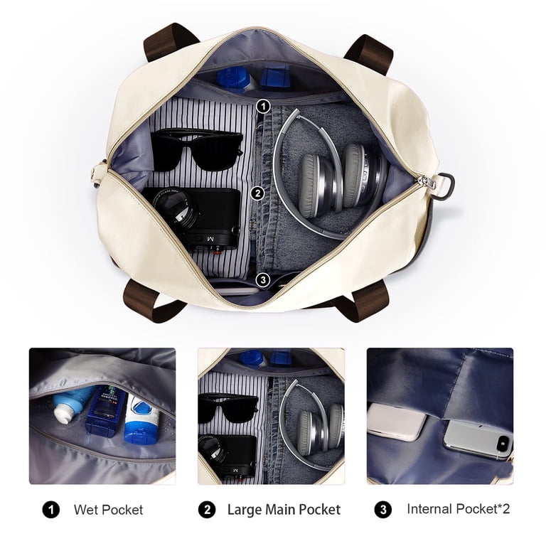 Gynky Travel Duffel Bag, Waterproof Expandable Carry-On photo 5